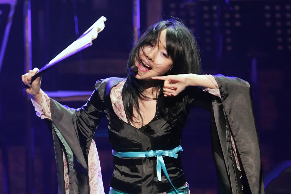 Lee Jung-Hyun lors de ses années de chanteuse